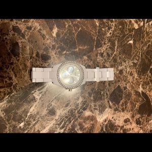 White fossil Watch